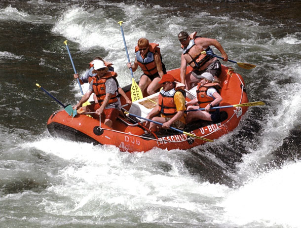 White Water Rafting for Scaredy Cats